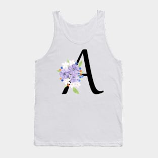 Monogram letter A Tank Top